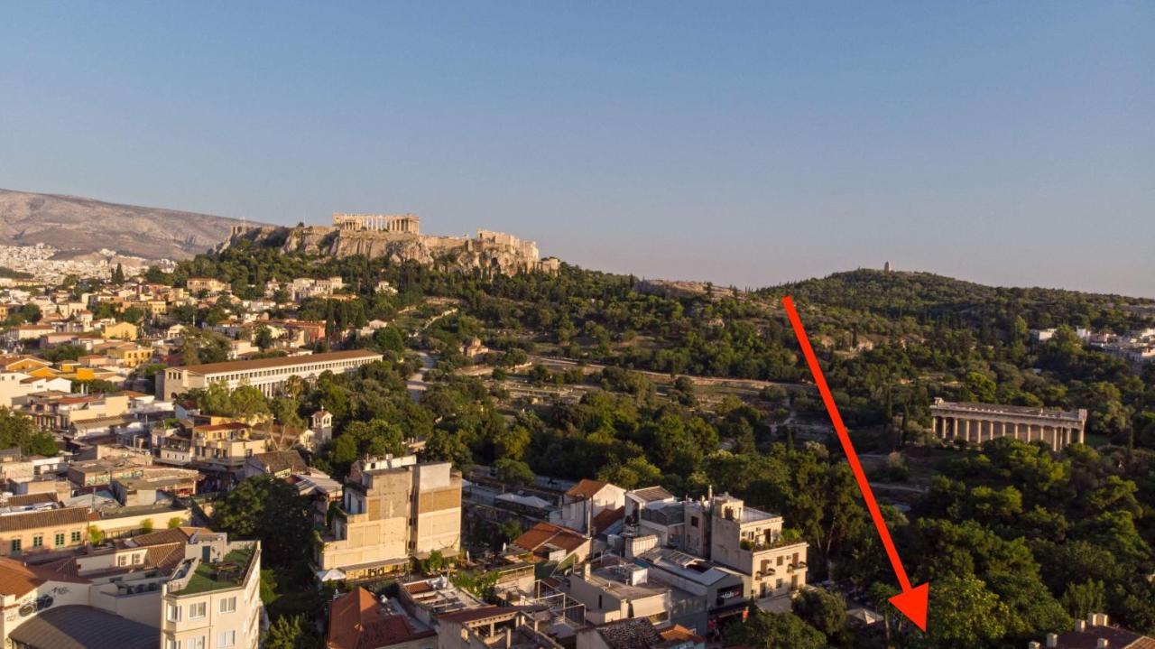 Monastiraki #Wallsfree Citycenter- Unspoiled Athens Apartments Exterior foto